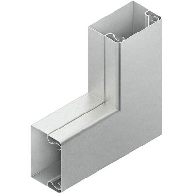 Niedax, Leitungsführung, NIE LUWC40.060E3 Vertikaleck 90° mit Deckel 40x60mm Edelstahl (7.50 cm) Niedax, Leitungsführung, NIE LUWC40.060E3 Vertikaleck 90° mit Deckel 40x60mm Edelstahl (7.50 cm)