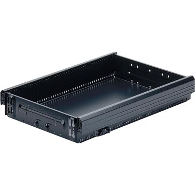Hettich, Schubladenauszüge, Systema Top 2000 Stahlschubkasten 392 mm, 370 x 514 mm, schwarz Hettich, Schubladenauszüge, Systema Top 2000 Stahlschubkasten 392 mm, 370 x 514 mm, schwarz