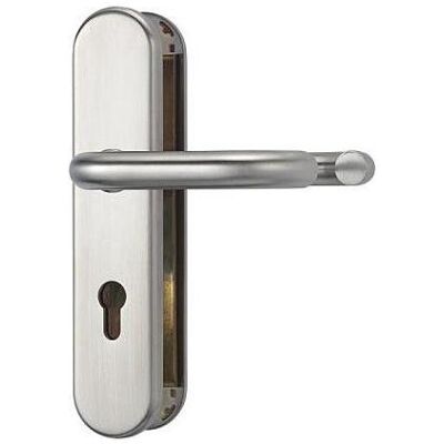 Abus, Türgriff + Türgarnitur, KLT512 F1 FS FH-Türbeschlag WG, aluminium (Türgriff) Abus, Türgriff + Türgarnitur, KLT512 F1 FS FH-Türbeschlag WG, aluminium (Türgriff)