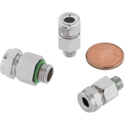 Lapp Kabel Nickel M8 Messing Kabelverschraubung - Kabelverschraubung Lapp Kabel Nickel M8 Messing Kabelverschraubung - Kabelverschraubung