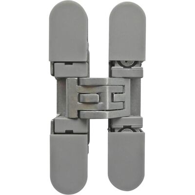 Krona Koblenz, Möbelscharnier, Kubikina K6100 HD Einlass-Scharnier ÖW 180°, Zamak chrom matt Krona Koblenz, Möbelscharnier, Kubikina K6100 HD Einlass-Scharnier ÖW 180°, Zamak chrom matt