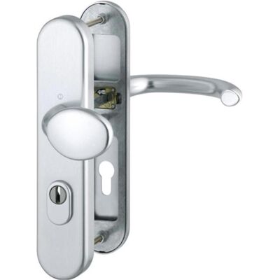 Hoppe, Türgriff + Türgarnitur, Schutzgarnitur Marseille 76G/3332ZA/3410/1138 Aluminium F1 72 mm 42-47 mm (Türgriff) Hoppe, Türgriff + Türgarnitur, Schutzgarnitur Marseille 76G/3332ZA/3410/1138 Aluminium F1 72 mm 42-47 mm (Türgriff)
