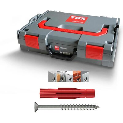 Tox, Dübel, Dübel Sortiment L-BOXX Allround Tri+S, 920 Stück (920 Stk.) Tox, Dübel, Dübel Sortiment L-BOXX Allround Tri+S, 920 Stück (920 Stk.)