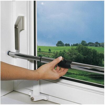 Abus, Einbruchschutz + Alarmanlage, Tele-Z 220 Chr. AL0125 Teleskopstange chrom Abus, Einbruchschutz + Alarmanlage, Tele-Z 220 Chr. AL0125 Teleskopstange chrom