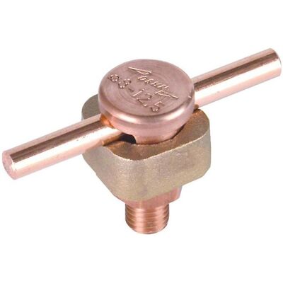 Dehn 300017 KS-Verbinder M12 Cu-RG f. Rd 8-12,5mm einteilig, SAT Zubehör, Kupfer Dehn 300017 KS-Verbinder M12 Cu-RG f. Rd 8-12,5mm einteilig, SAT Zubehör, Kupfer