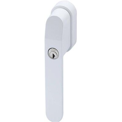 Abus, Einbruchschutz + Alarmanlage, FG400 W AL0125 abschliessb. Fenstergriff, weiss Abus, Einbruchschutz + Alarmanlage, FG400 W AL0125 abschliessb. Fenstergriff, weiss