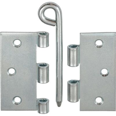 Vormann, Scharnier, Scharnier Höhe 63 mm Breite 63 mm Stärke 1,8 mm Stahl blau verzinkt gerollt, stark, käntig Vormann, Scharnier, Scharnier Höhe 63 mm Breite 63 mm Stärke 1,8 mm Stahl blau verzinkt gerollt, stark, käntig