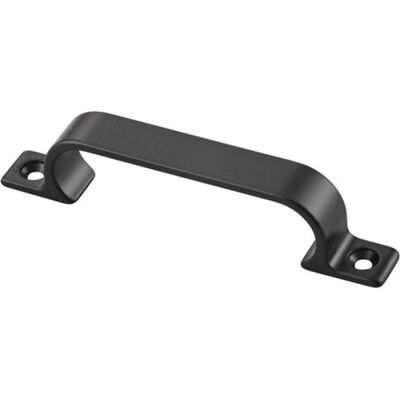 Hermeta, Möbelgriff, Handgriff Ausladung 21 mm Länge 112 mm Breite 14 mm Aluminium schwarz Anzahl Löcher 2 Hermeta, Möbelgriff, Handgriff Ausladung 21 mm Länge 112 mm Breite 14 mm Aluminium schwarz Anzahl Löcher 2