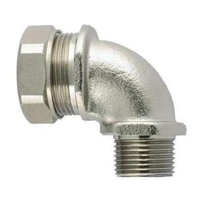 HellermannTyton, Leitungsführung Zubehör, 90' elbow compression fitting - IP65,M25 HellermannTyton, Leitungsführung Zubehör, 90' elbow compression fitting - IP65,M25
