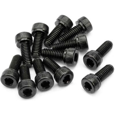 HPI, Schrauben, M4x10mm (12stk) (12 Schrauben pro Stück) HPI, Schrauben, M4x10mm (12stk) (12 Schrauben pro Stück)