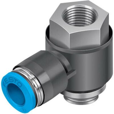 Festo, Rohrverbindungstechnik, T-Verbinder 186207 QSTF-G3/8-12 Innengewinde G3/8" Rohr-Ø: 10 mm 1 St. Festo, Rohrverbindungstechnik, T-Verbinder 186207 QSTF-G3/8-12 Innengewinde G3/8" Rohr-Ø: 10 mm 1 St.