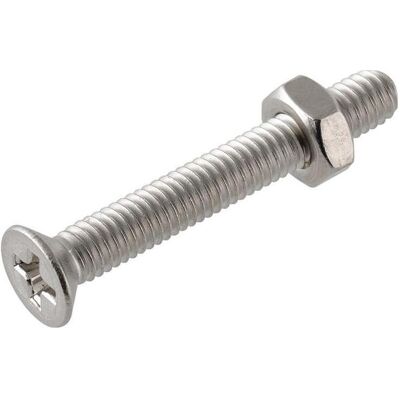 Suki, Schrauben, Senkschraube M4x30mm (6 Schrauben pro Stück) Suki, Schrauben, Senkschraube M4x30mm (6 Schrauben pro Stück)