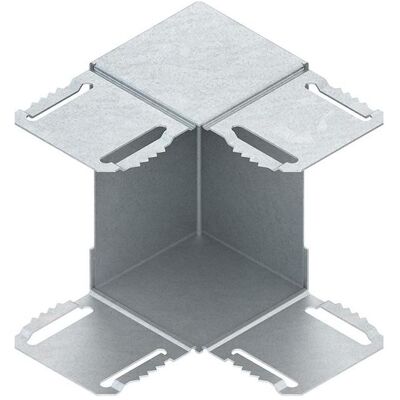 Niedax, Leitungsführung, GK-Inneneckeinsatz 90Gr. (17 cm) Niedax, Leitungsführung, GK-Inneneckeinsatz 90Gr. (17 cm)