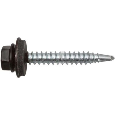 Haushalt, Schrauben, SELF SCR 4,8X35 WOOD+EPMD RAL9005 10PCS (10 Schrauben pro Stück) Haushalt, Schrauben, SELF SCR 4,8X35 WOOD+EPMD RAL9005 10PCS (10 Schrauben pro Stück)