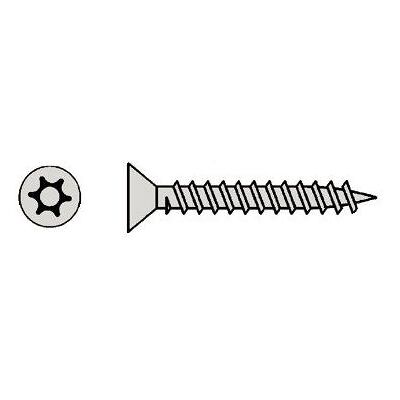 Werkstarck, Schrauben, Sicherheits-Blechschrauben Senkkopf A2 (25 Schrauben pro Stück) Werkstarck, Schrauben, Sicherheits-Blechschrauben Senkkopf A2 (25 Schrauben pro Stück)