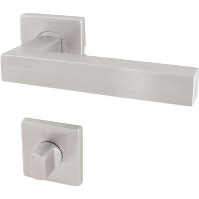 Marchesi, Türgriff + Türgarnitur, Drückergarnitur PULA - auf Rosette WC, 38 - 45, Edelstahl (Türgarnitur) Marchesi, Türgriff + Türgarnitur, Drückergarnitur PULA - auf Rosette WC, 38 - 45, Edelstahl (Türgarnitur)