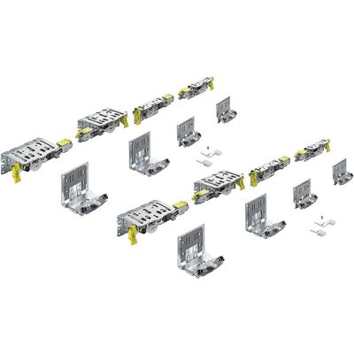 Hettich, Zubehör Türbeschlag, TOP LINE XL Schiebetürbeschlag-Set 1000 x 3000, 4-türig 22-30 mm Hettich, Zubehör Türbeschlag, TOP LINE XL Schiebetürbeschlag-Set 1000 x 3000, 4-türig 22-30 mm