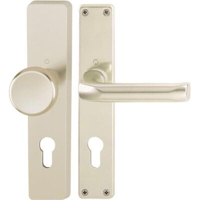 Hoppe, Türgriff + Türgarnitur, Langschildgarnitur London 54/227/202SP/113 Aluminium F2 PZ 72 mm DIN links / rechts (Türschildgarnitur) Hoppe, Türgriff + Türgarnitur, Langschildgarnitur London 54/227/202SP/113 Aluminium F2 PZ 72 mm DIN links / rechts (Türschildgarnitur)