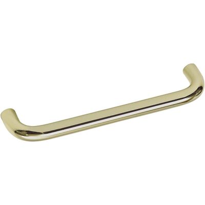 Hettich, Möbelgriff, Griff Sulis ø 10 mm, LA 192 mm, Breite 202 mm, Stahl vermessingt Hettich, Möbelgriff, Griff Sulis ø 10 mm, LA 192 mm, Breite 202 mm, Stahl vermessingt