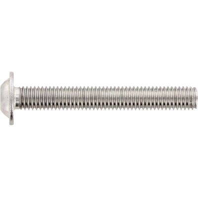 OK-Line, Schrauben, Flachrundkopfschrauben A2 mit ISR mit Flansch Vollgewinde ISO (100 Schrauben pro Stück, 8 x 45 mm) OK-Line, Schrauben, Flachrundkopfschrauben A2 mit ISR mit Flansch Vollgewinde ISO (100 Schrauben pro Stück, 8 x 45 mm)