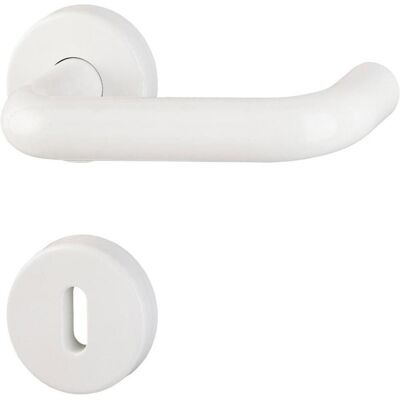 Magni, Türgriff + Türgarnitur, Hoppe Garnitur RosetteK138L/15/15SGRT F9016 8 OB 40-44 (Türgarnitur) Magni, Türgriff + Türgarnitur, Hoppe Garnitur RosetteK138L/15/15SGRT F9016 8 OB 40-44 (Türgarnitur)