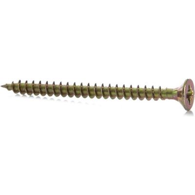 Haushalt, Dübel, CHIPBOARD SCREW 4.0X50 YLW ZP 20PCS G1 (20 Stk.) Haushalt, Dübel, CHIPBOARD SCREW 4.0X50 YLW ZP 20PCS G1 (20 Stk.)