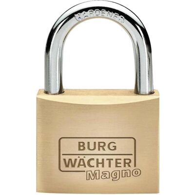 Burg Wächter, Vorhängeschloss, Vorhangschloss Magno 400 E hoher Bügel, 20mm,verschiedensperrend SB Burg Wächter, Vorhängeschloss, Vorhangschloss Magno 400 E hoher Bügel, 20mm,verschiedensperrend SB