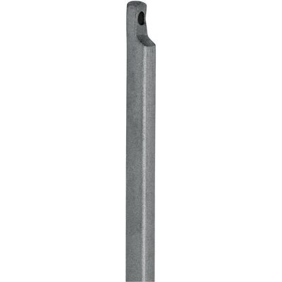 Deni Türschlossstange 16x2500mm - Galvanisch verzinkt, einseitig gelocht Deni Türschlossstange 16x2500mm - Galvanisch verzinkt, einseitig gelocht