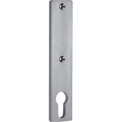 Amf, Möbelausstattung, Zylinderkurzschild 427Z Edelstahl matt ohne Drückerloch PZ 72 mm (1 Stk.) Amf, Möbelausstattung, Zylinderkurzschild 427Z Edelstahl matt ohne Drückerloch PZ 72 mm (1 Stk.)