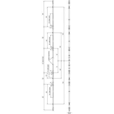 KFV, Türgriff + Türgarnitur, Stulpgarnitur für MFV-One Reparaturen, Rollzapfen, U-Stulp 24mm,Edelstahl (Türgarnitur) KFV, Türgriff + Türgarnitur, Stulpgarnitur für MFV-One Reparaturen, Rollzapfen, U-Stulp 24mm,Edelstahl (Türgarnitur)