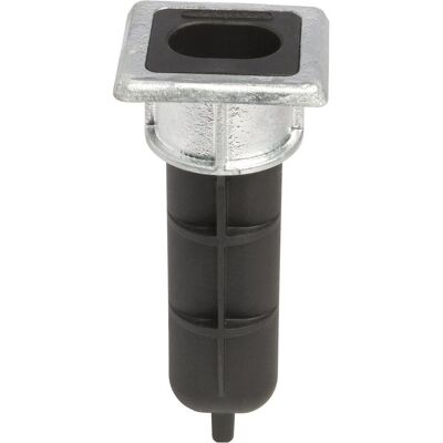 Locinox, Holzverbinder, Bodenanschlag für Stangenriegel, 70 x 65 x 6 mm, Höhe 166,5 mm (1 Stk.) Locinox, Holzverbinder, Bodenanschlag für Stangenriegel, 70 x 65 x 6 mm, Höhe 166,5 mm (1 Stk.)