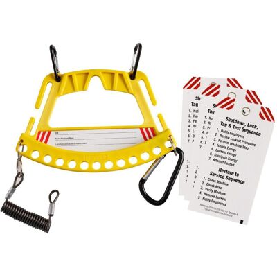 Brady, Vorhängeschloss, Safety Lock & Tag Carrier System - YL Brady, Vorhängeschloss, Safety Lock & Tag Carrier System - YL
