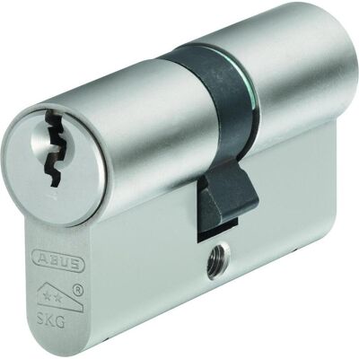 Abus, Türschloss + Schliesszylinder, E60NP 50/50 (Profildoppelzylinder) Abus, Türschloss + Schliesszylinder, E60NP 50/50 (Profildoppelzylinder)