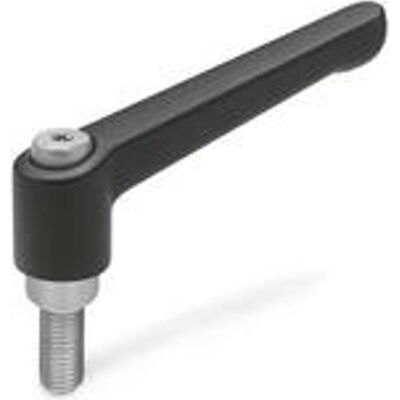 Ganter, Spanngurt + Ladungssicherung, Verstellbarer Klemmhebel GN 300.1 d1 M 10 mm l1 78 mm l2 63 mm Aussengewinde Ganter, Spanngurt + Ladungssicherung, Verstellbarer Klemmhebel GN 300.1 d1 M 10 mm l1 78 mm l2 63 mm Aussengewinde
