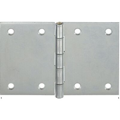 Vormann, Scharnier, Scharnier Höhe 100 mm Breite 145 mm Stärke 2,0 mm Stahl blau verzinkt gerollt, breit Vormann, Scharnier, Scharnier Höhe 100 mm Breite 145 mm Stärke 2,0 mm Stahl blau verzinkt gerollt, breit