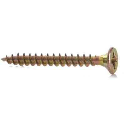 Haushalt, Dübel, CHIPBOARD SCREW 4.0X35 YLW ZP 20PCS G1 (20 Stk.) Haushalt, Dübel, CHIPBOARD SCREW 4.0X35 YLW ZP 20PCS G1 (20 Stk.)
