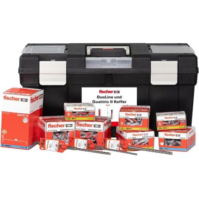 Fischer - DuoLine Kit - 600‑Piece - Dübelset Fischer - DuoLine Kit - 600‑Piece - Dübelset