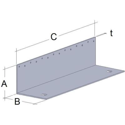 NoName, Holzverbinder, SST Winkelverbinder AB6983 (Winkelverbinder, 1 Stk.) NoName, Holzverbinder, SST Winkelverbinder AB6983 (Winkelverbinder, 1 Stk.)