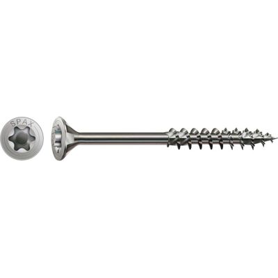 Spax, Schrauben, A2 Senkmultikopf T-Star Plus T40 Teilgewinde 4cut (50 Schrauben pro Stück, 8 x 220 mm) Spax, Schrauben, A2 Senkmultikopf T-Star Plus T40 Teilgewinde 4cut (50 Schrauben pro Stück, 8 x 220 mm)