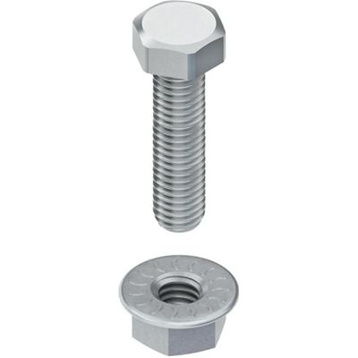 Niedax, Schrauben, Sechskantschrauben SKM10X80F ** (50 Schrauben pro Stück) Niedax, Schrauben, Sechskantschrauben SKM10X80F ** (50 Schrauben pro Stück)