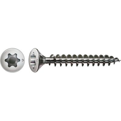 Spax, Schrauben, A2 Linsensenkkopf Bremsrippen T-Star Plus T10 Vollgewinde (200 Schrauben pro Stück, 3 x 20 mm) Spax, Schrauben, A2 Linsensenkkopf Bremsrippen T-Star Plus T10 Vollgewinde (200 Schrauben pro Stück, 3 x 20 mm)