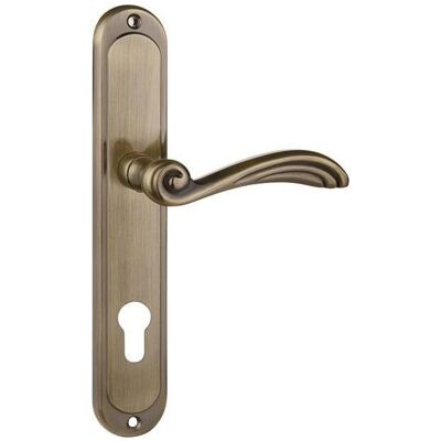 Aptel, Möbelgriff, Zo85p Door Handle Orion Aged Brass Aptel, Möbelgriff, Zo85p Door Handle Orion Aged Brass