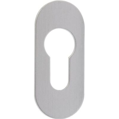 EDI, Türgriff + Türgarnitur, Schlüsselrosette 817/3003 Edelstahl EST Schildstärke 2,5 mm PZ oval (Türgriff) EDI, Türgriff + Türgarnitur, Schlüsselrosette 817/3003 Edelstahl EST Schildstärke 2,5 mm PZ oval (Türgriff)