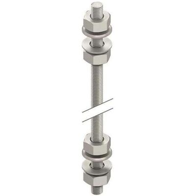 Niedax, Zubehör Befestigungstechnik, Gewindestab M10 200MM M10/200 Niedax, Zubehör Befestigungstechnik, Gewindestab M10 200MM M10/200