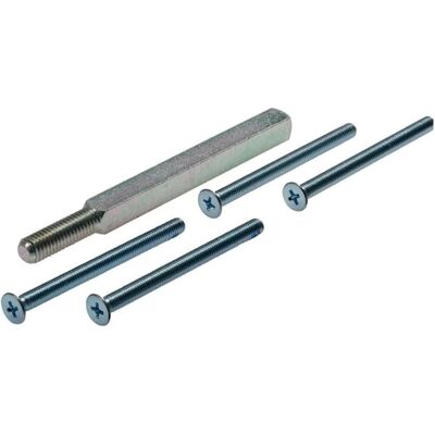 Ogro, Zubehör Türbeschlag, Befestigungsset Stift 115- 8x8 mm + Schr. M5 x 65 64 - 72 mm M5 x 65 Vierkant 8 mm Ogro, Zubehör Türbeschlag, Befestigungsset Stift 115- 8x8 mm + Schr. M5 x 65 64 - 72 mm M5 x 65 Vierkant 8 mm