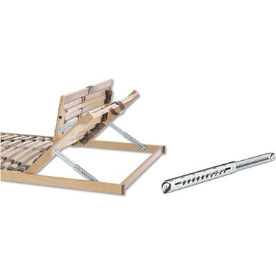 Hettich - Bett-Verstellbeschlag - Stahl verzinkt - 180kg Hettich - Bett-Verstellbeschlag - Stahl verzinkt - 180kg