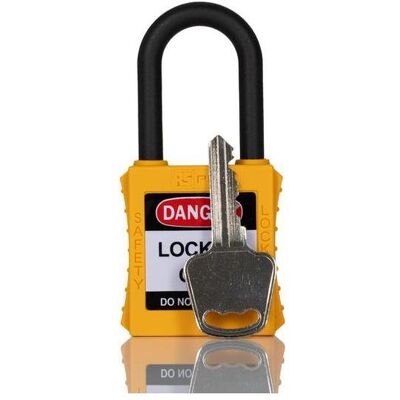 RS PRO, Vorhängeschloss, Nylon Halter Typ Sicherheits-Absperrung, 1- RS PRO, Vorhängeschloss, Nylon Halter Typ Sicherheits-Absperrung, 1-