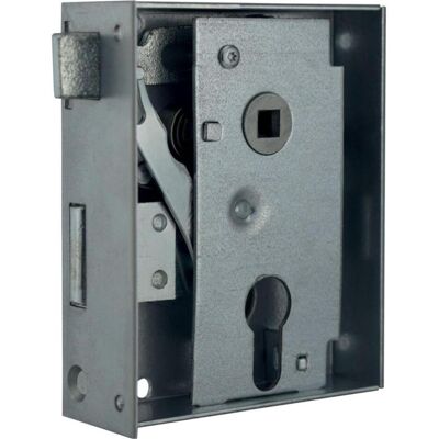 Magni, Türschloss + Schliesszylinder, Kastenschloss 84P verz. PZW R ausw. 60/55/8 mm Magni, Türschloss + Schliesszylinder, Kastenschloss 84P verz. PZW R ausw. 60/55/8 mm