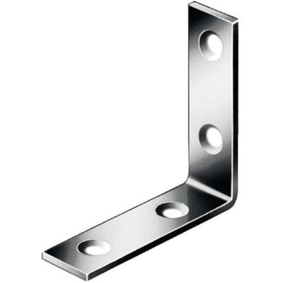 Vormann, Holzverbinder, Stuhlwinkel Länge 40 x 40 mm Breite 15 mm Stärke 2 mm Edelstahl (50 Stk.) Vormann, Holzverbinder, Stuhlwinkel Länge 40 x 40 mm Breite 15 mm Stärke 2 mm Edelstahl (50 Stk.)
