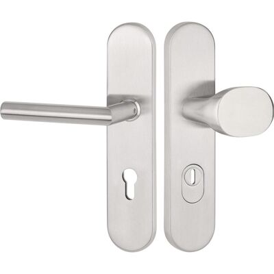 Tecwerk, Türgriff + Türgarnitur, Schutzgarnitur NW-101-2 Edelstahl 72 mm 36-53 mm Tecwerk, Türgriff + Türgarnitur, Schutzgarnitur NW-101-2 Edelstahl 72 mm 36-53 mm